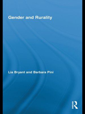 cover image of Gender and Rurality